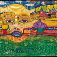 Hundertwasser - Irinaland Other The Balkans By Hundertwasser artwork on canvas