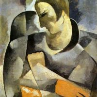 Ismael Nery Self-portrait 1930 Hand Painted Reproduction