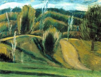 art oil painting reproduction of  Istvan Nagy Autumn In Bakony 1927 museum quality handmade