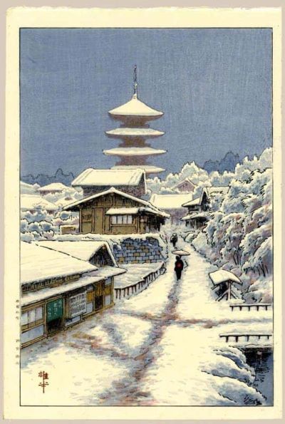 art oil painting reproduction of  Ito Yuhan Tennoji Yanaka Tokyo C.1935 museum quality handmade