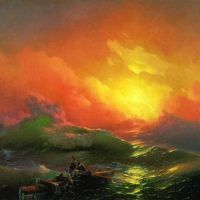 Ivan Aivazovsky The Ninth Wave 1850.
