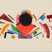 Ivan Alekseevich Kudriashov Abstract Design 1920