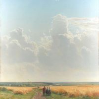 Ivan Ivanovich Shishkin Midday - In The Environs Of Moscow 1869