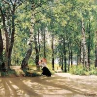 Ivan Ivanovich Shishkin Near The Dacha 1894