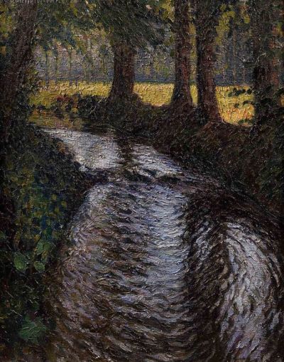 art oil painting reproduction of  Jacques Martin-ferrieres Reflections - 1930 museum quality handmade