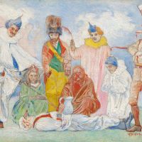 James Ensor Bapteme Des Masques 1891