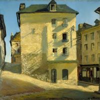 James Proudfoot Sun On A House Dieppe