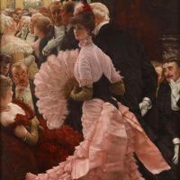 James Tissot L Ambitieuse - The Ambitious Woman Hand Painted Reproduction