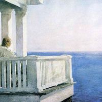 Jamie Wyeth Balcony 1978