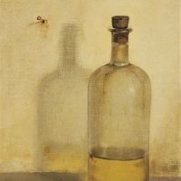 Jan Mankes Oil Bottle 1909 Hand Painted Reproduction