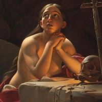 Jan Tysiewicz The Penitent Magnalene - 1842 Hand Painted Reproduction