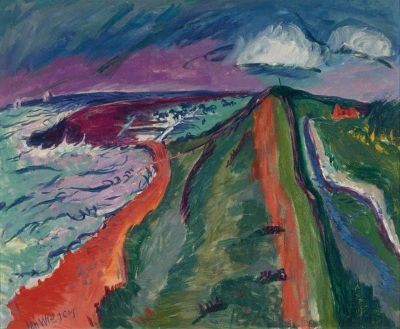 art oil painting reproduction of  Jan Wiegers Ameland C.1930 museum quality handmade