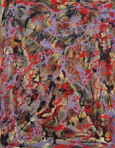 art oil painting reproduction of  Janet Sobel Untitled Ca 1946 museum quality handmade