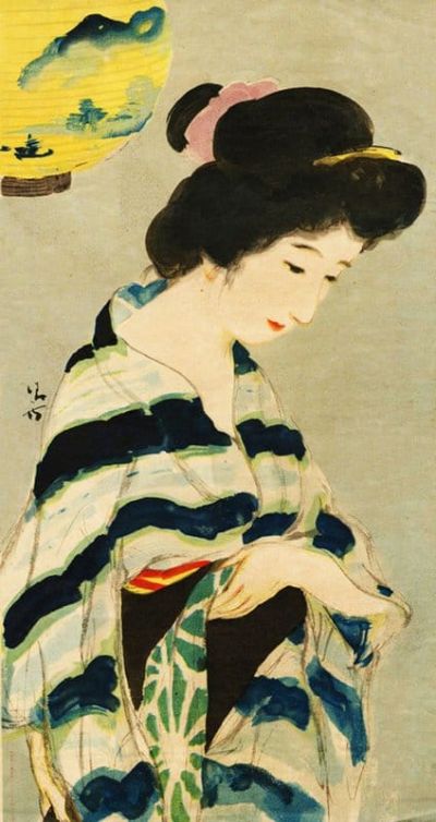 art oil painting reproduction of  Japanese Illustration And Painting - Art - 1 museum quality handmade