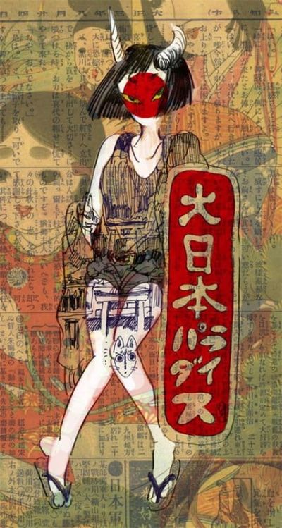 art oil painting reproduction of  Japanese Illustration And Painting - Art - 30 museum quality handmade