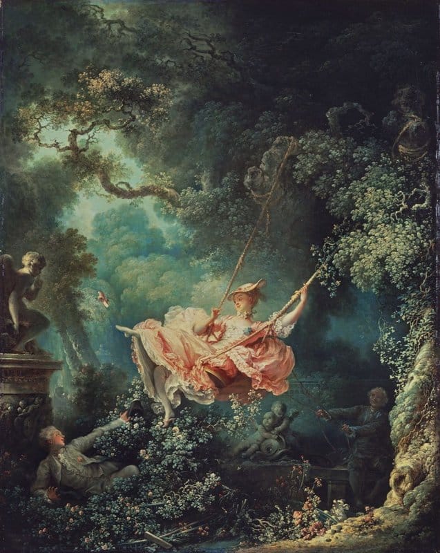 Jean-honor Fragonard Les Hasards Heureux De L Escarpolette The Swing 1767 museum quality