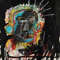 Jean-michel Basquiat Untitled 1982 Hand Painted Reproduction