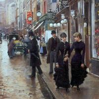 Jean Beraud The Walk