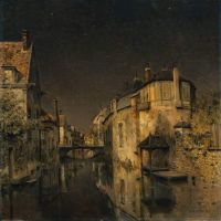 Jean Charles Cazin Minuit