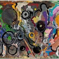 Jean Tinguely M Ta Harmonie Sur Mur Delabr 1990