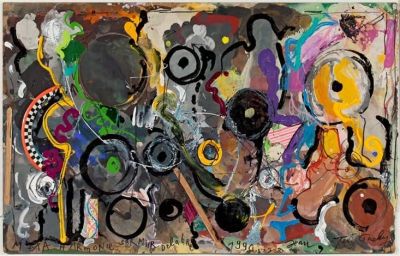 art oil painting reproduction of  Jean Tinguely M Ta Harmonie Sur Mur Delabr 1990 museum quality handmade