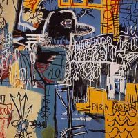 Jm Basquiat Bird On Money 1981 Hand Painted Reproduction