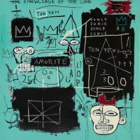 Jm Basquiat Equal Pi