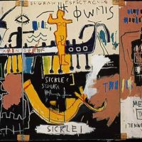 Jm Basquiat History Of The Black People - 1983