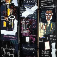 Jm Basquiat Hornplayers