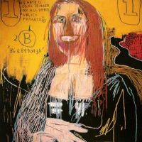 Jm Basquiat Mona Lisa 1983