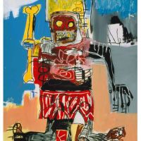 Jm Basquiat Red Robot - Untitled 1982 - 2