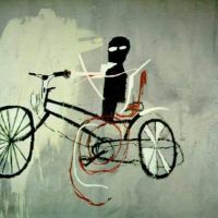 Jm Basquiat The Bicycle Man 1984