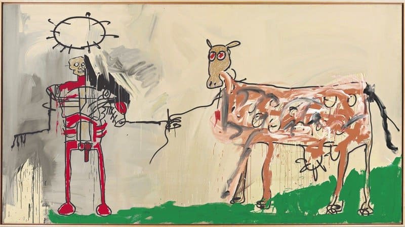 Jm Basquiat The Field Next To The Other Road museum quality