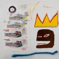 Jm Basquiat Untitled 1984 Hand Painted Reproduction