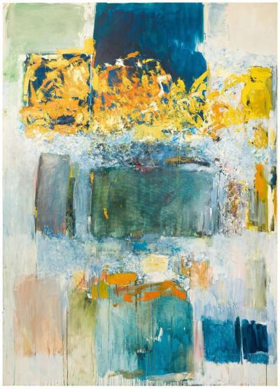 art oil painting reproduction of  Joan Mitchell La Ligne De Rupture museum quality handmade
