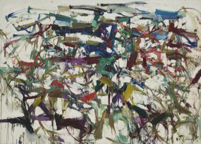 art oil painting reproduction of  Joan Mitchell Ladybug museum quality handmade