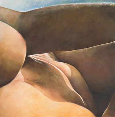 art oil painting reproduction of  Joan Semmel Secret Spaces museum quality handmade