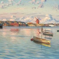Johan Ericson Summer Motif From Marstrand