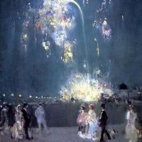 John Duncan Fergusson Dieppe Night Hand Painted Reproduction