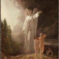 John Faed Expulsion Of Adam And Eve