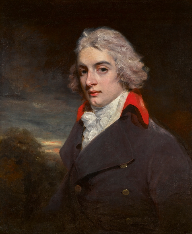John Hoppner Portrait Of Sir John Osborn museum quality