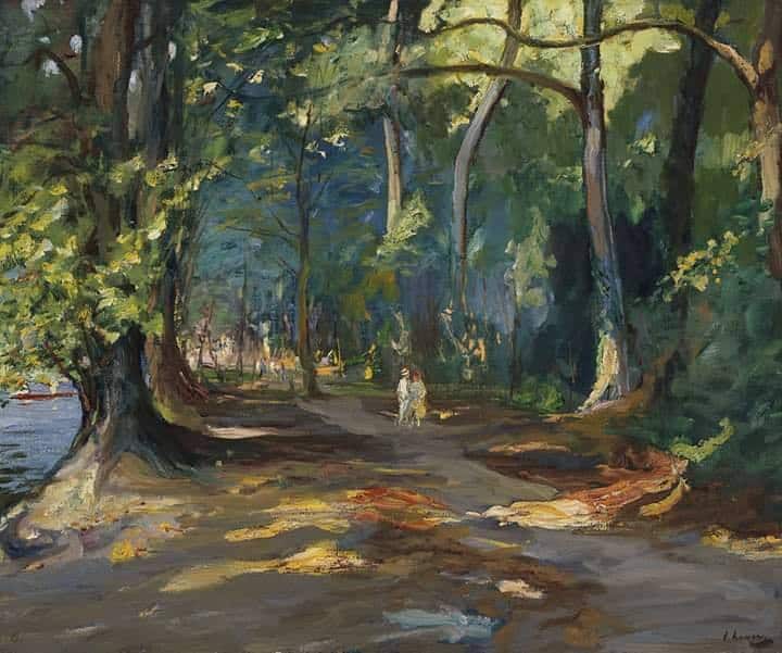 John Lavery The Path By The River Maidenhead 1919 museum quality