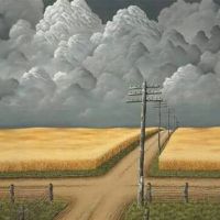 John Rogers Cox Gray And Gold 1942
