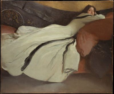 art oil painting reproduction of  John White Alexander Repose museum quality handmade
