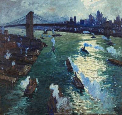 art oil painting reproduction of  Jonas Lie Path Of Gold museum quality handmade