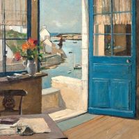 Joseph Raymond Wintz Vue Sur Le Port De Do Lan 1927