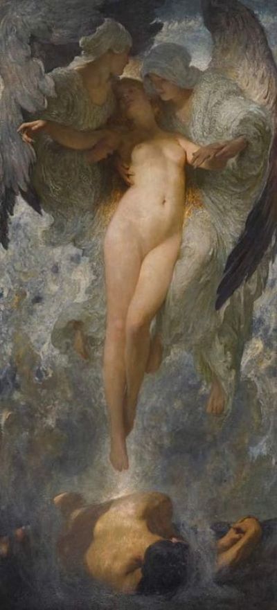 art oil painting reproduction of  Joseph Solomon Eve museum quality handmade