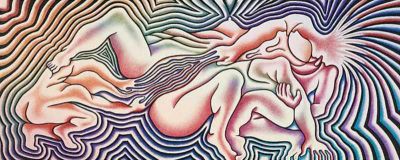 art oil painting reproduction of  Judy Chicago Birth Trinity museum quality handmade