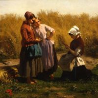 Jules Breton Love Tokens