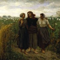 Jules Breton Returning From The Fields